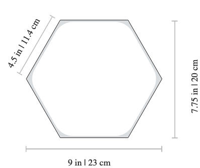 Nanoleaf - Shapes Hexagons Kit Black (starter+9 panels) 3